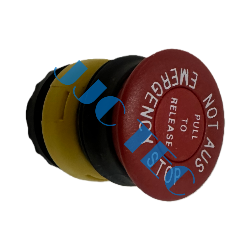 ATC.ELEM. PUSBUT EMERGENCY STOP، PFFSHO، رقم مرجع OEM: 20053202، يستخدم في مقصورة الحفارين