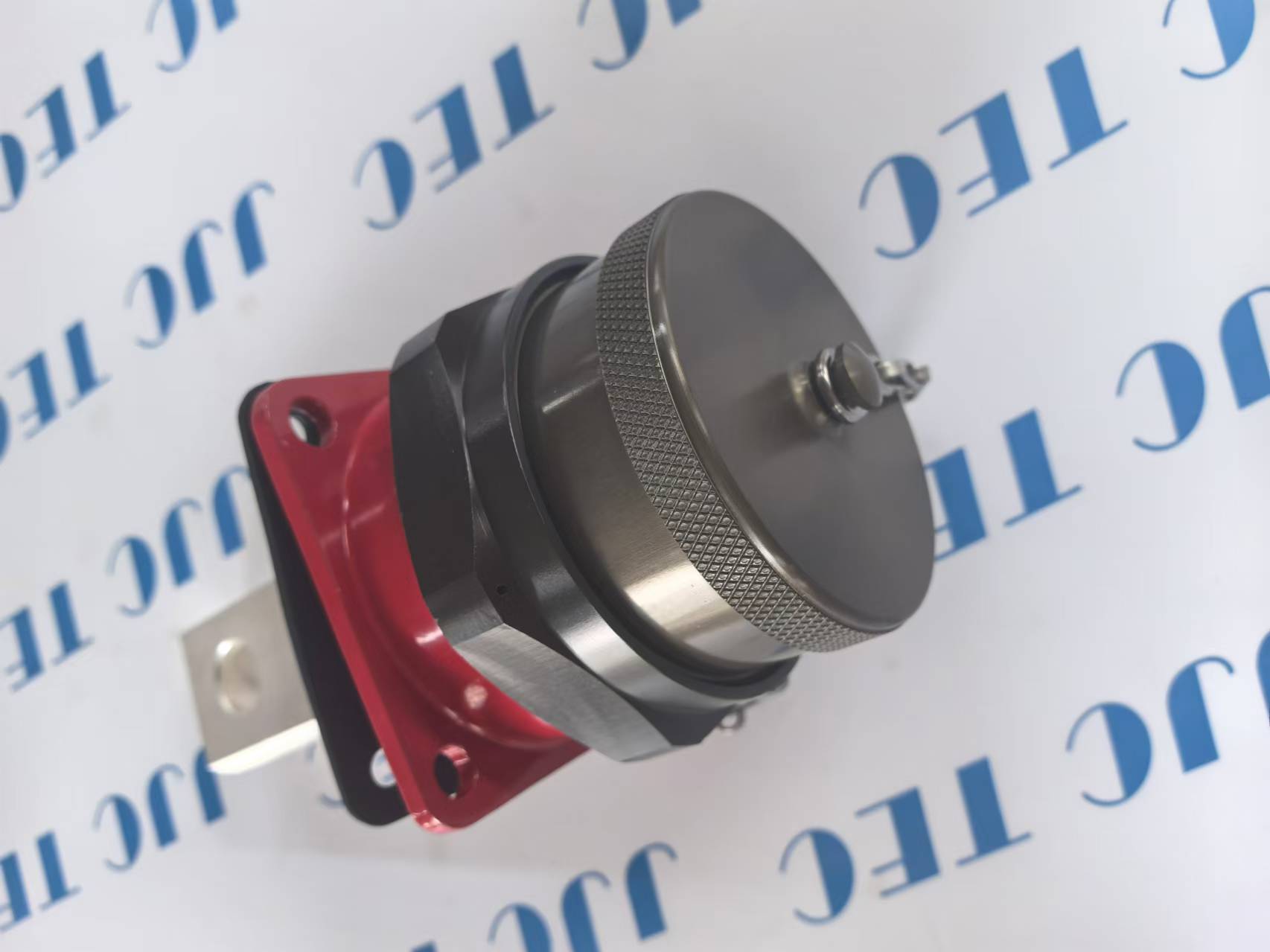 الموصل ، الطاقة ، QD ، PIN/FLNG ، Bulkhd ، Red ، OEM المرجع رقم: 114869-PB-Red ، يستخدم في Top Drive ، TDS-9SA/11SA ، IDS-4SA