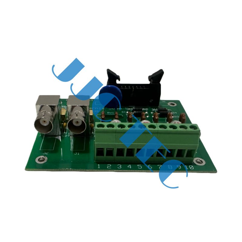 CCTV ACCESSORYCONVERTERPBA TERMINATION B، رقم مرجع OEM: 10519075-003، يستخدم لنظام CCTV، Amphion